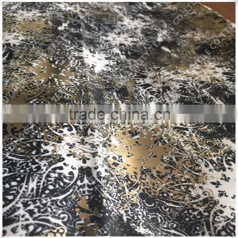 Polyester Custom Digital Printed Fabric