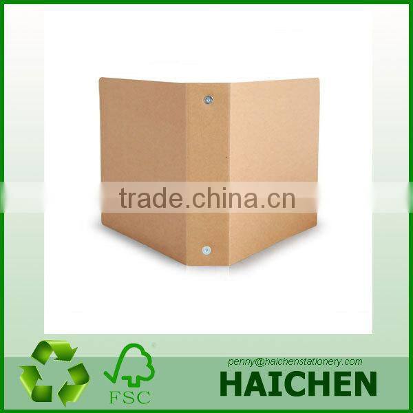Chea Three Ring Brown Kraft Recycled Binder