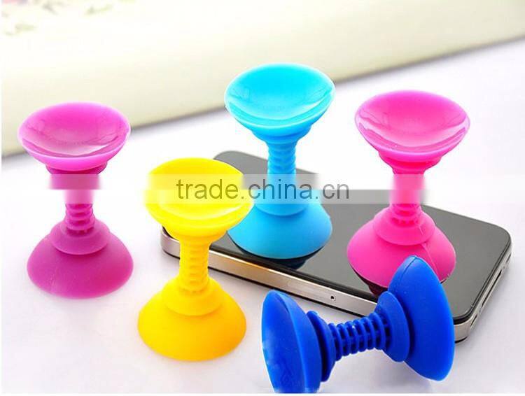 mobile phone holder/stand/silicone phone sucker
