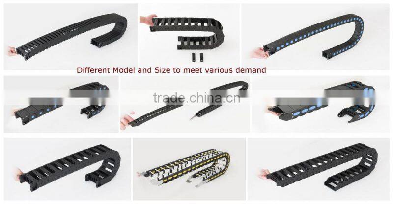 Textile machine use energy plastic nylon chain cable