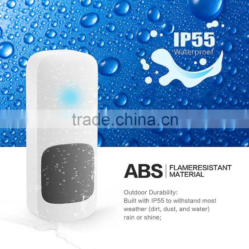 Long Range Waterproof Smart Wireless Doorbell AC/DC Plug-in Digital Wireless Doorbell 52 Chimes Door Bell