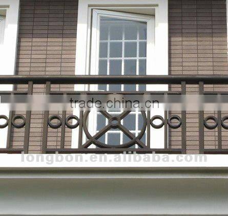 Top-selling classical wrought iron balcony grill designs