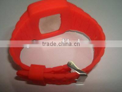 waterproof quartz movement silicon superman watch for kids