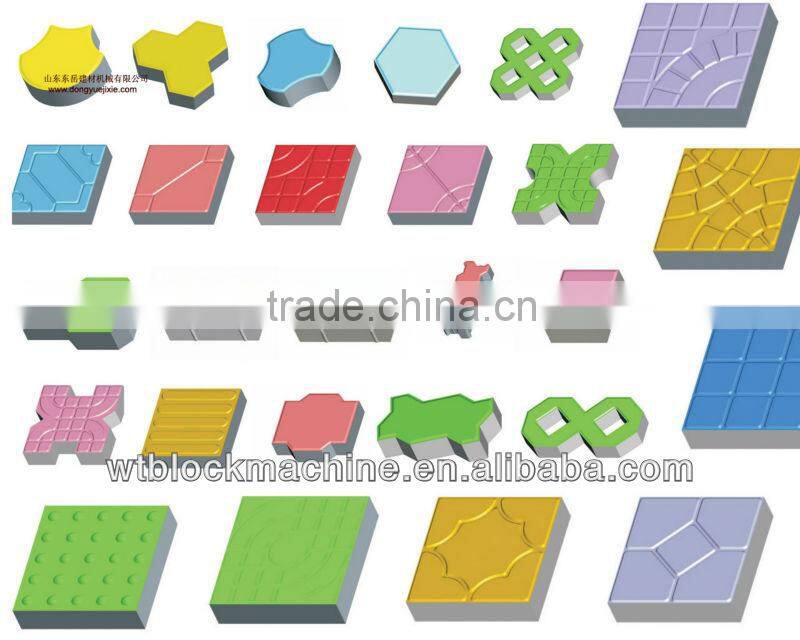 DY150T small paver block machine factory