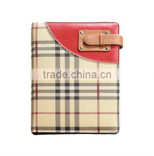 Two Tones Business Leather Diary With locks 2016