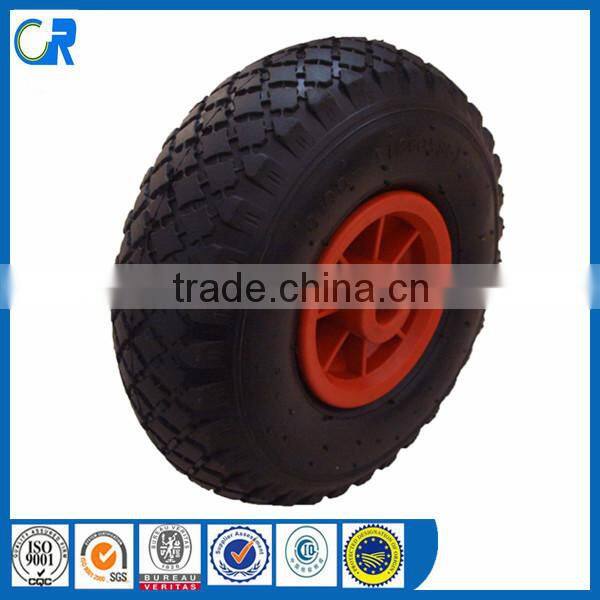 Manufacturer 260*85 Air Rubber Pneumatic Wheel 300-4