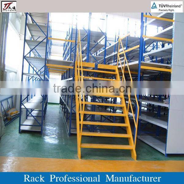 Multi-level Mezzanine Rack for High Space Utilization