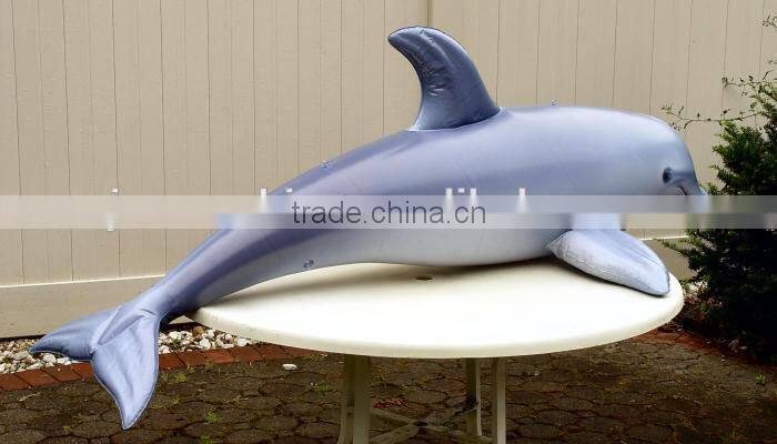 Inflatable huge dolphins toys/air filled pvc toys/novel design toys