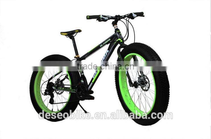 2016 new design 21 speed mountain bike fat tire bike made in china