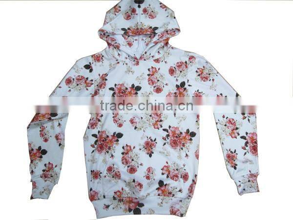OEM supply custom fleece lady pullover hoody,lady long sleeve hoody