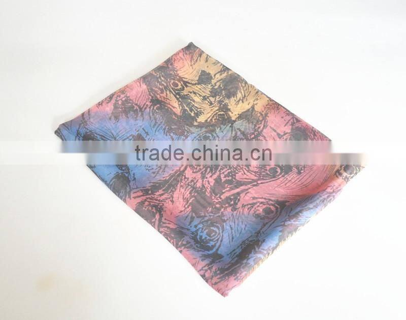 High Quality Elegant Design Transparent Polyester Chiffon Lungi Sarong