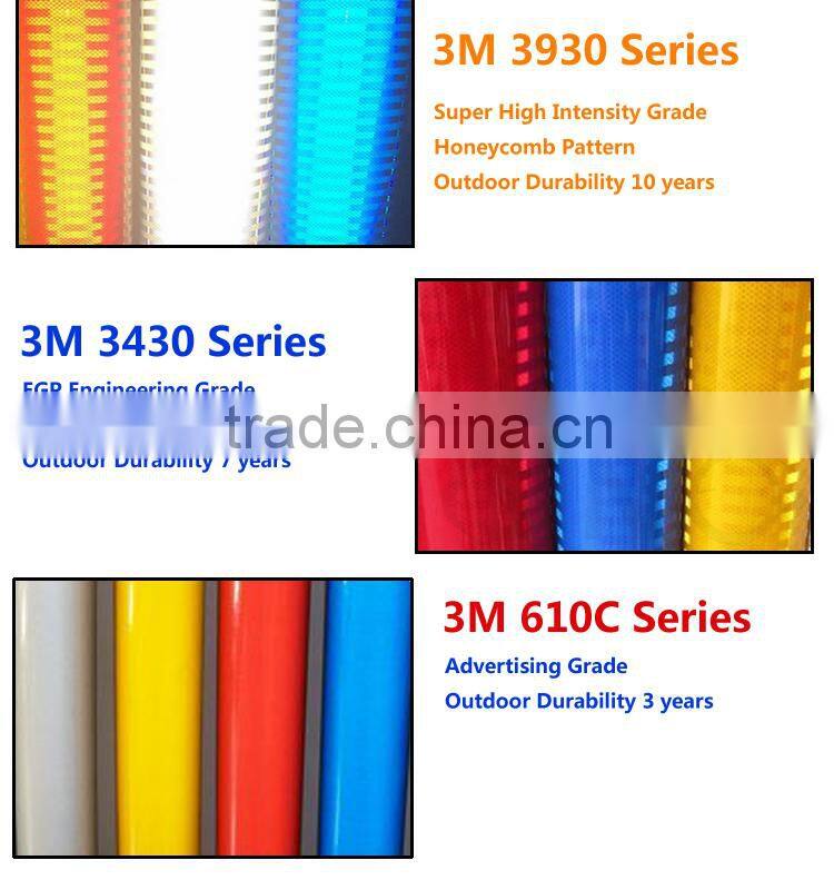 Super Quality Factory Price The 610 series Reflective Sheeting Vinyl Of 3M