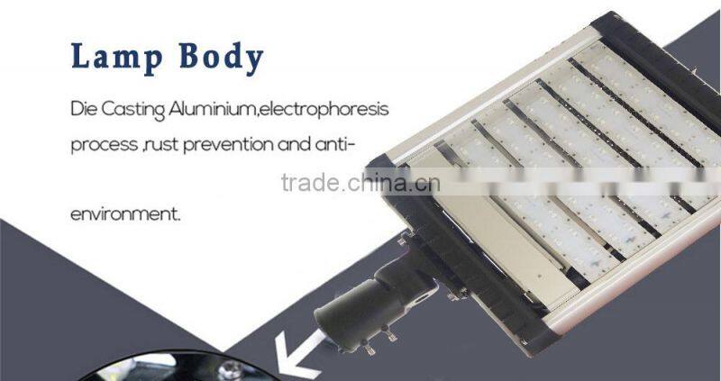 cUL DLC UL ip65 150w LED module street light with 5 years warranty