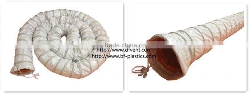 Air craft air conditioning thermal insulation duct three layers