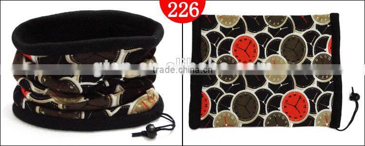 polar fleece winter neck warmer scarf 238
