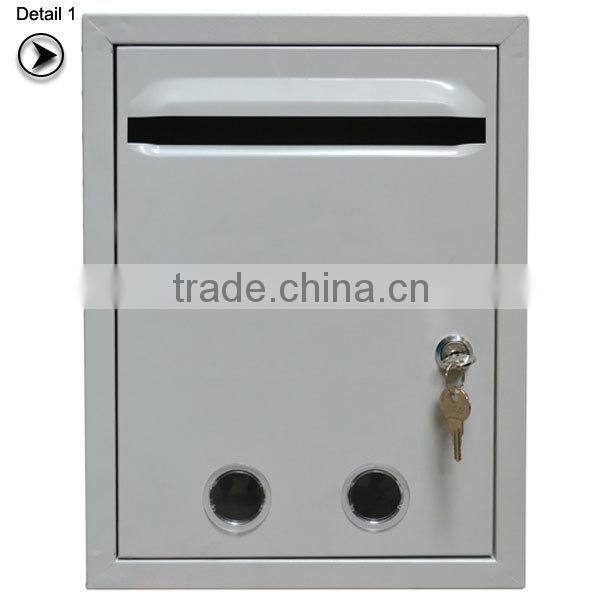 Sesidential letterbox sheet metal letter boxes steel mail letter cabinet