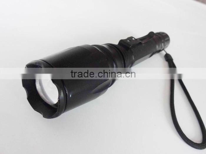 Onlystar GS-9448 2*18650 rechargeable lithium battery aluminum tactical powerful emergency usage fast track flashlight torch