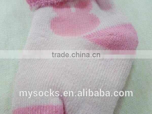 hot new products for 2015 cartoon new born baby cute terry socks