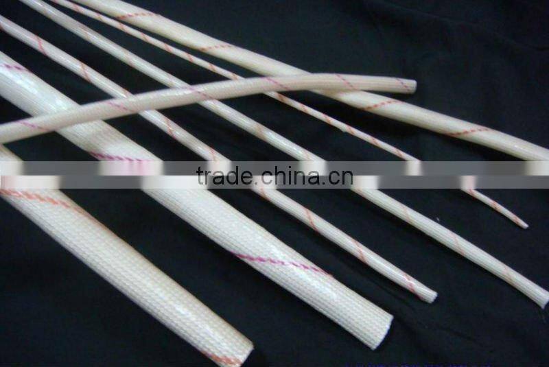 6mm, 7kv Silicone rubber fiberglass sleeve