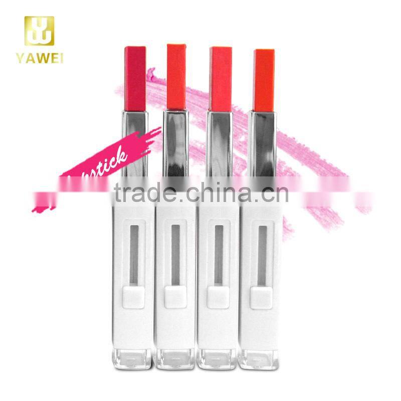 New Square Double Colors Lipstick for Bit Lips Makeup