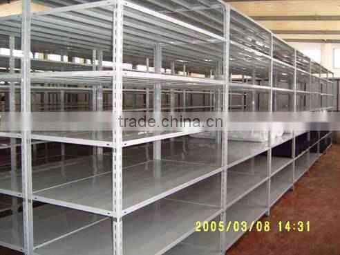 Light Duty Boltless Rivet Shelving Steel Angle Rack