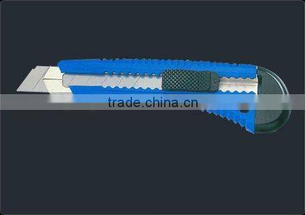 18mm snap off push lock plastic knife Cutter