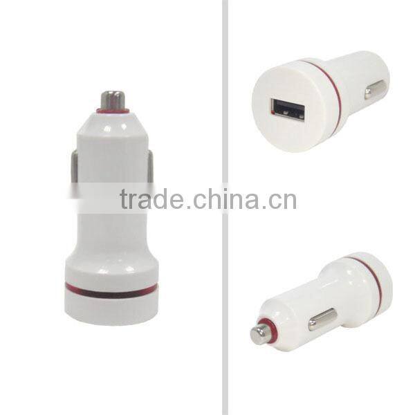 Mini Single USB Car Charger for iphone5/ 5S/ iPod