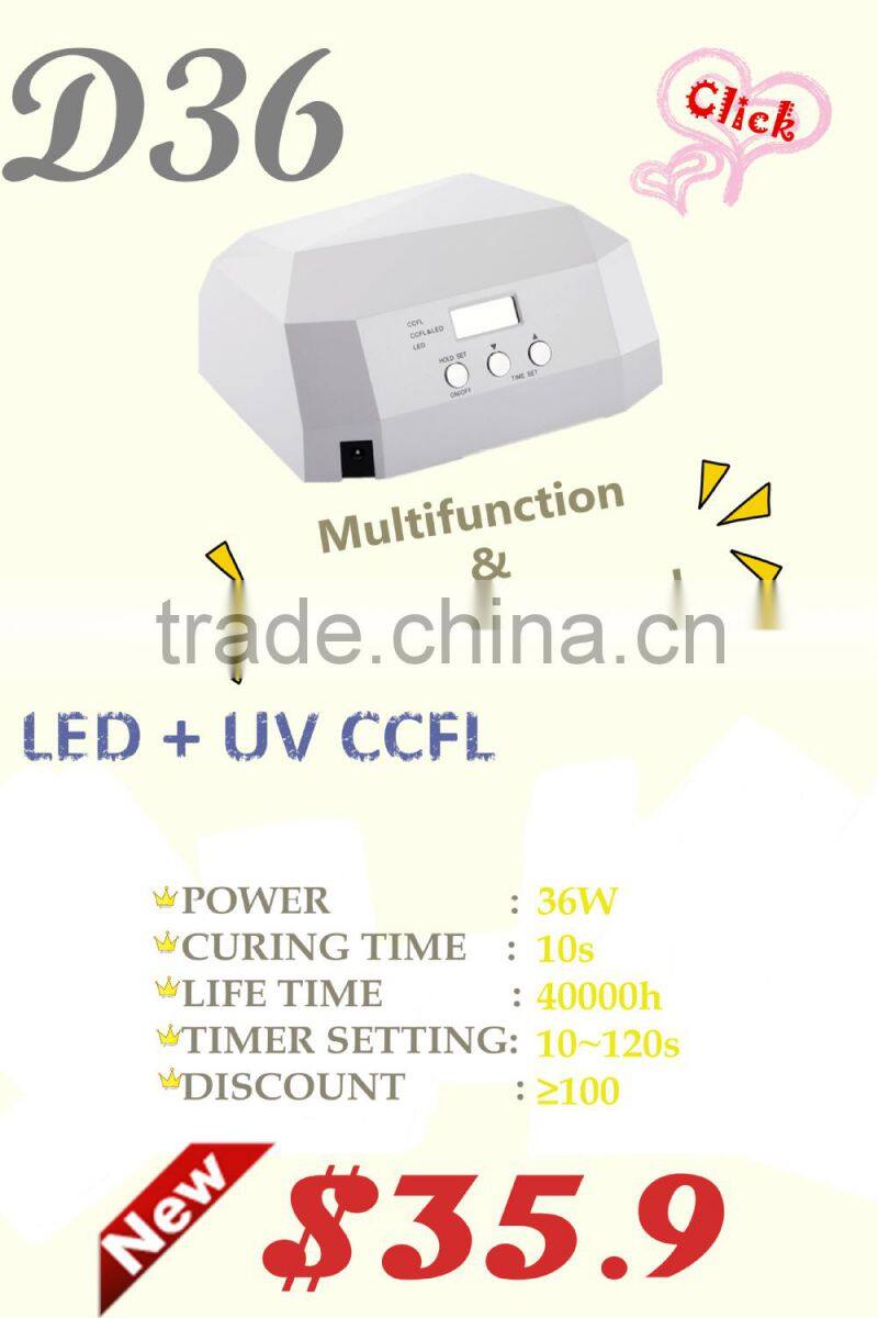 professional cost effective 818 UV Nail Lamp Nail Art Salon