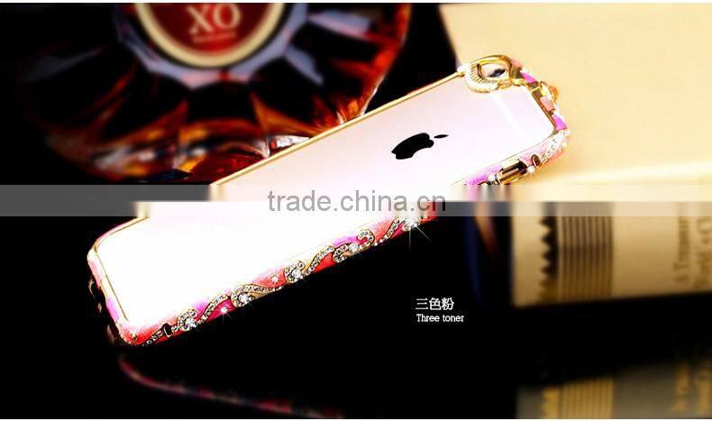 Cloisonne diamon frame for iphone 6/6plus