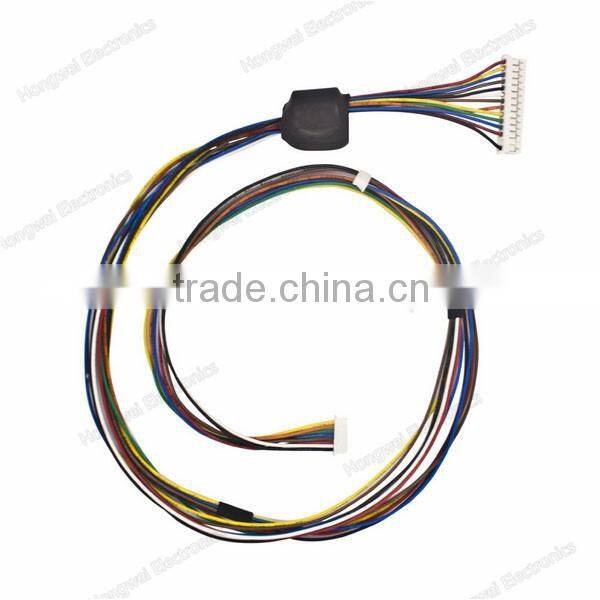OEM RoHs compliant JST PH 2.0mm pitch wiring harness with UL1007 26awg wire E-bike cable assembly