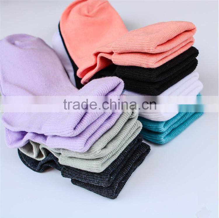 2015 fashion Japan lady socks turnup socks