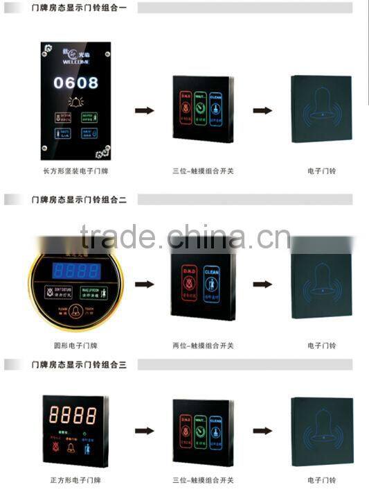 acrylic touch screen wall switch CM-03