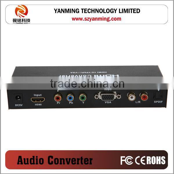 HDMI to VGA+YPBPR CONVERTER/YPbPr+SPDIF converter