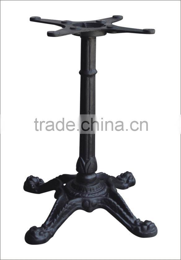 HS-A153 stainless steel table base modern metal table base cross leg coffee table