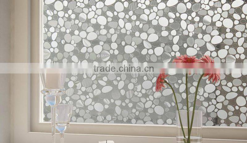 Pvc Window Film for raincoat and tablecoth 2015 high quality stain glass window