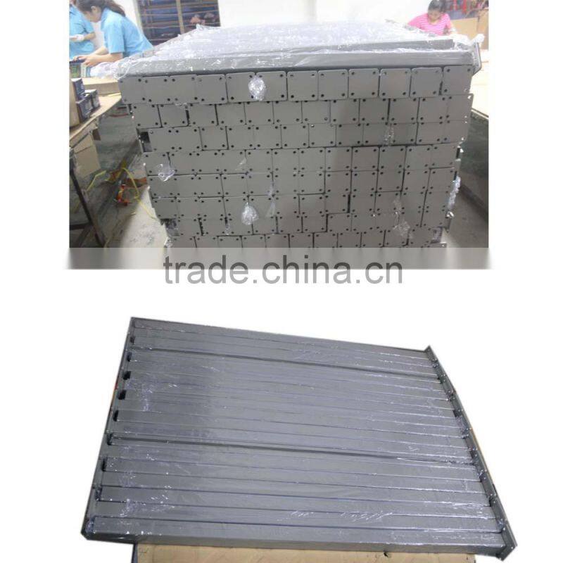 galvanized steel fence and post