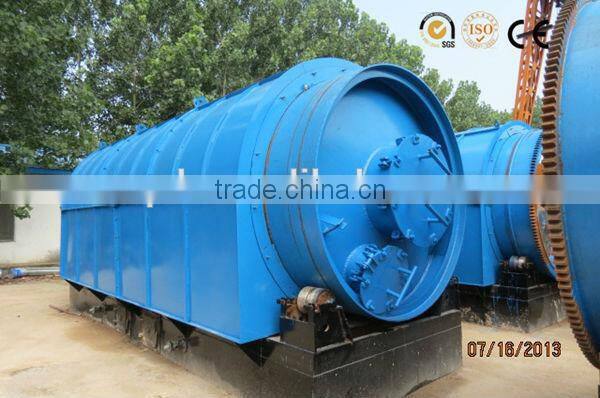 65% oil extraction plastic recycling to diesel plant with CE ISO