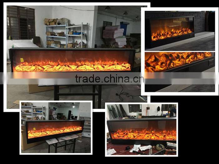 master flame indoor led electric fireplace with remote control