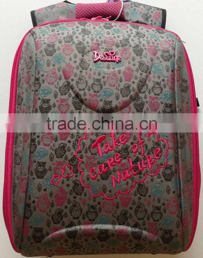Delune wholesale school bags for girls cheap school backpack