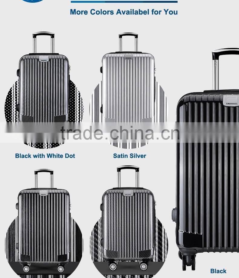 High Quality luggage trolley bags ABS luggage travel bags cheap luggage bags
