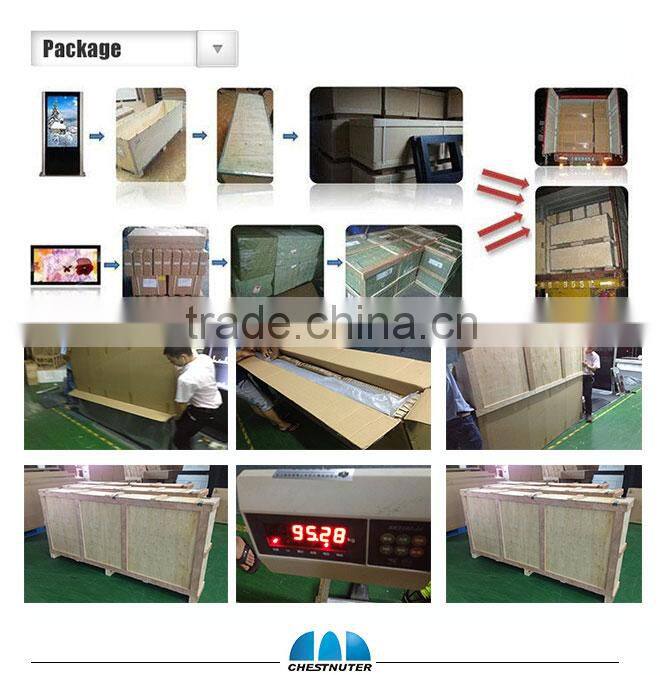 CAD042 Phone design 42 Inch Interactive LCD Touch Screen Digital Signage with wifi/wlan/win7 system