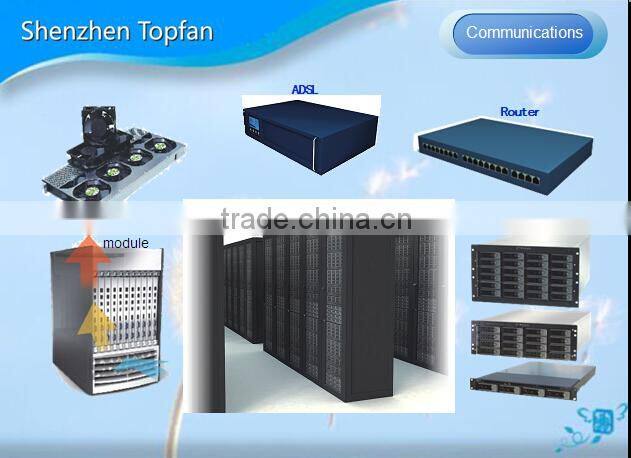 12V DC air conditioner brushless fan 80mm