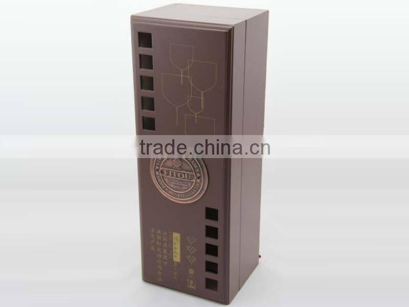 Luxury wooden wine bottle boxes for sale