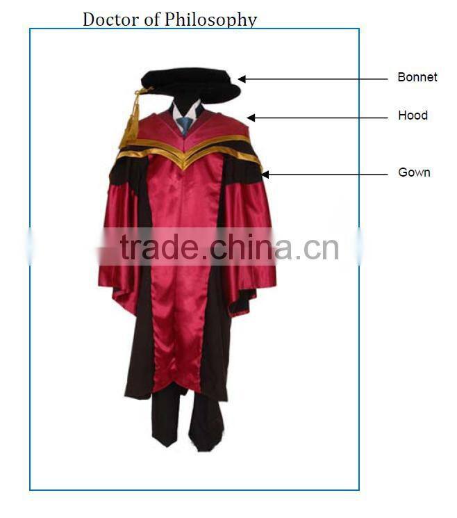 A Doctor Of Philosophy Of The University Of Oxford In Full Academic Dress