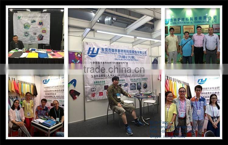 Multicoloured TPU of polyester/polyether material