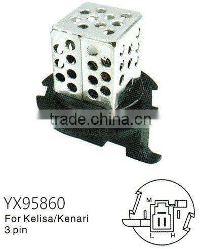 Auto AC resistor blower motor resistor For Kelisa/Kenari