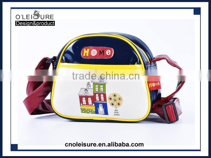 Pu wholesale handbags mini kid's shoulder bag for teens punching bag for kids