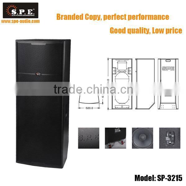 SPE AUDIO mobile PA speaker system SE-3503A 3 way public sistema audio
