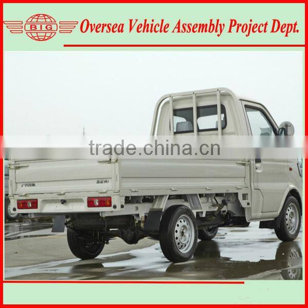 assemble 1000cc 2WD mini cargo truck with SKD/CKD parts