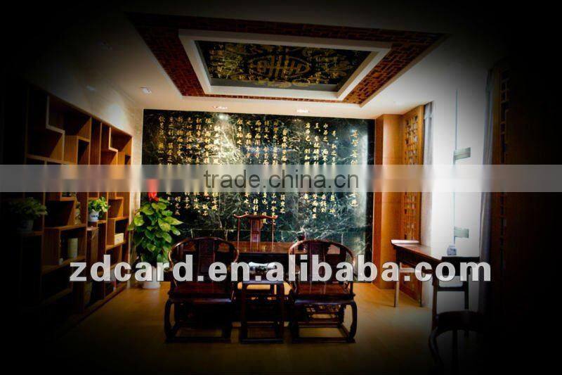 plastic package box with printing part